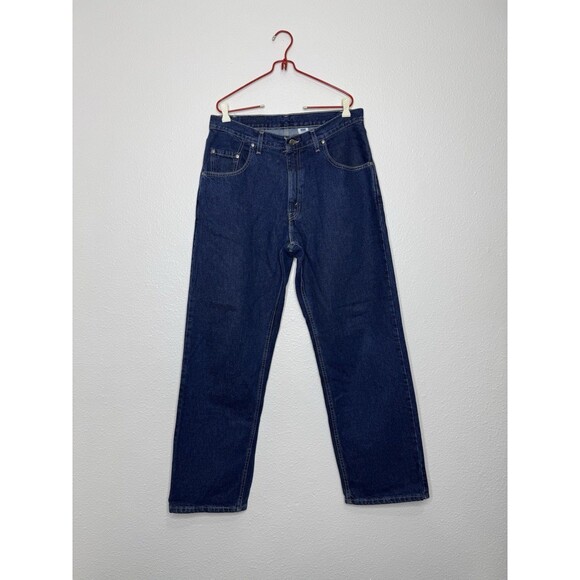 Vintage Levis Silvertab Loose Jeans Mens 34x32 Blue Baggy Fit USA Made 90s Y2K - Picture 1 of 16